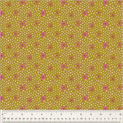 Windham Fabric Twilight Dazzle Mustard Cotton Fabric