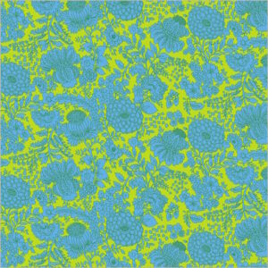 Windham Fabrics Sweet Talk Kim Turquoise by Jennifer Paganelli