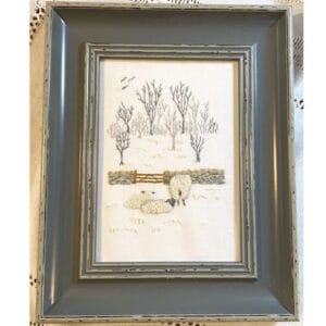 Winter Cosy Box day class with Soukie Soo sheep picture