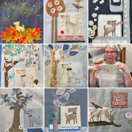 Day class with Annette Emms at Poppy Patch