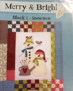 The Birdhouse Merry and Bright Christmas Block of the Month Patterns