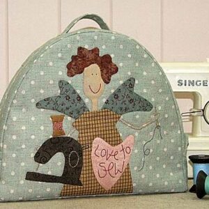 The Birdhouse Angel Tote Bag pattern By Natalie Bird