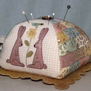 The Birdhouse Ma Bunny Pincushion Pattern by Natalie Bird
