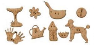 Lynette Anderson Country Buttons Raw Wood Buttons
