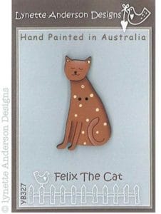 Lynette Anderson Felix the Cat Button