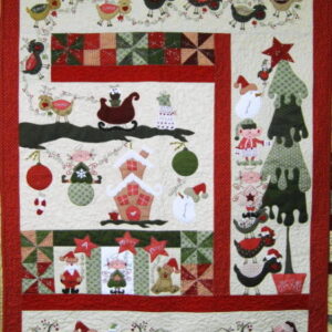 fig n Berry Mistletoe Christmas Quilt Pattern