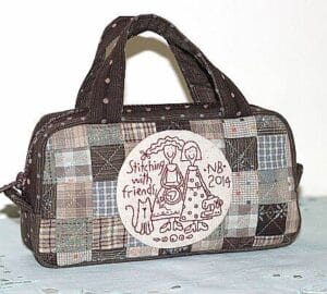 Natalie Bird Stitching with friends Bag Pattern