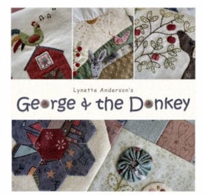 george and the donkey 7 part block of the month by Lynette Anderson