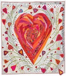 Pieces Of My heart Quilt pattern by Wendy Williams