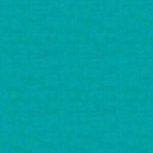 Makower Linen Texture Turquoise Cotton Fabric