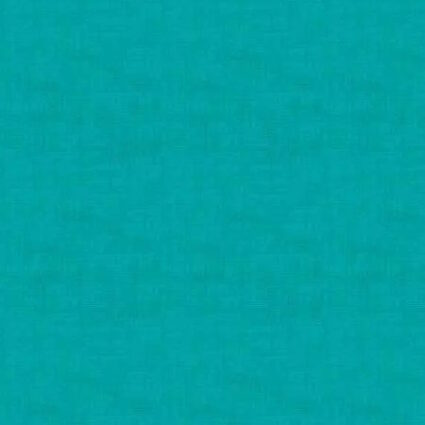 Makower Linen Texture Turquoise Cotton Fabric