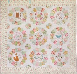 The Birdhouse Beyond the Porch Quilt Pattern