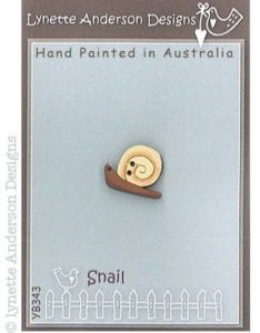 Lynette Anderson Snail Button