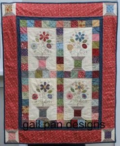 Gail Pan Flowering Spools Quilt Pattern